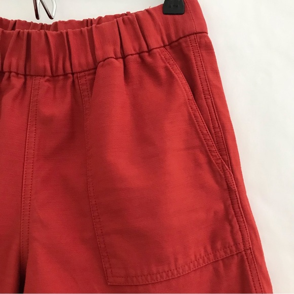 J. CREW Pull-On Camp Short Spiced Cayenne Elastic Waist - Picture 4 of 13